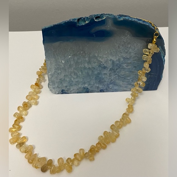 Genuine Citrine necklace - Picture 1 of 2